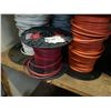 Image 2 : Qty 5 Partial Spools Wire: Red, Orange, Green, Gray & White