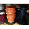 Image 8 : Qty 5 Partial Spools Wire: Red, Orange, Green, Gray & White