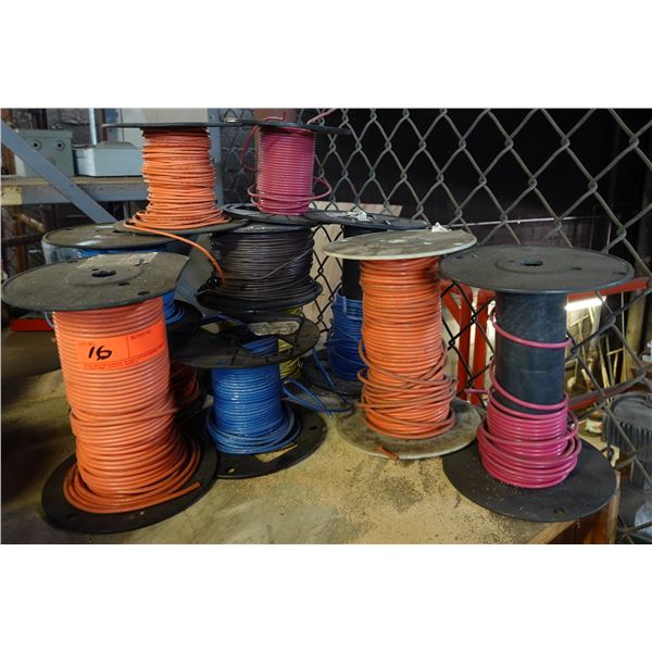 Multiple Partial Spools Misc Wire