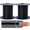 Image 1 : Qty 2 New Spools (500' each=1000' Total)  Southwire 22-97-32-01 Black 10 AWG 19 Strand Copper THHN  