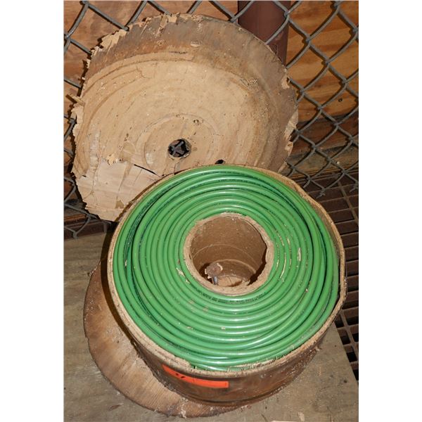 Spool Green 4 AWG Type MTW or THHN Stranded Wire