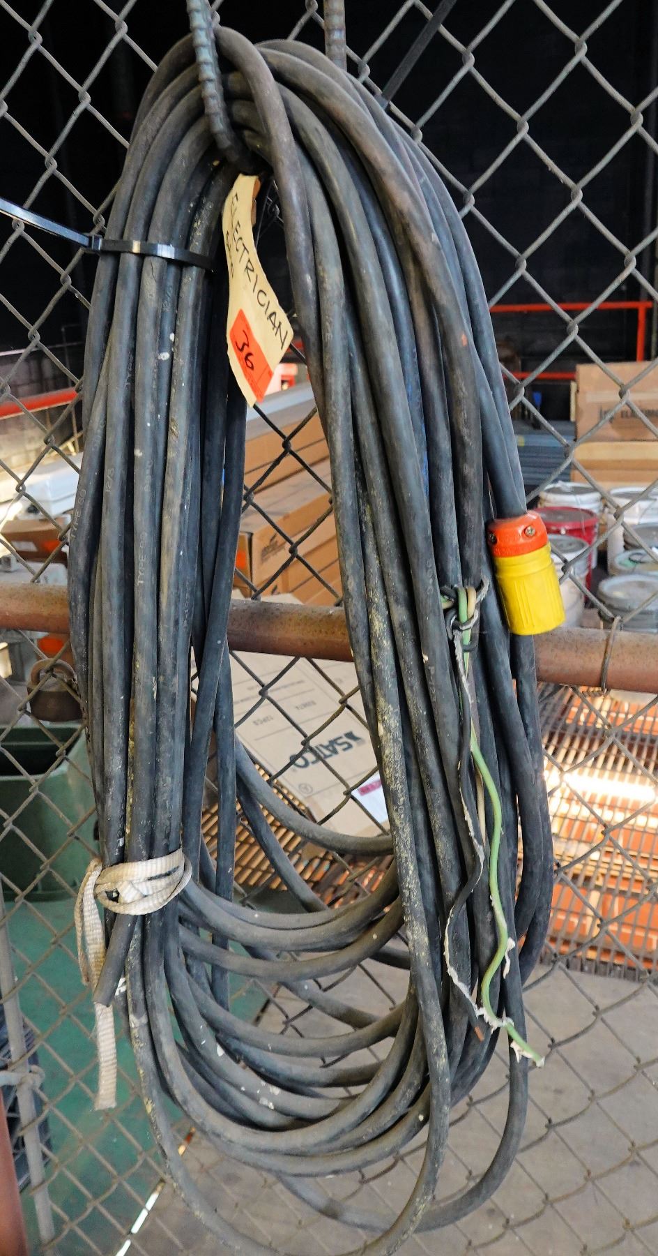 Coil Misc Wire w/ Electrical Fitting