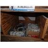 Image 8 : Contents of Shelf:  Multiple Outlet Boxes & Covers, Hardware, etc