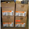 Image 1 : Qty 4 Boxes Hubbell Raco 192 Electrical Square Outlet Boxes