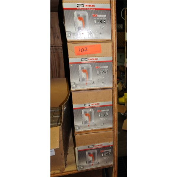 Qty 4 Boxes (8/box=32 total) Hubbell Taymac MM510C Weatherproof In-Use Covers