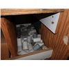 Image 17 : Contents of Shelf: Conduit Bodies & Covers, Clamps, Fittings, Hardware, etc