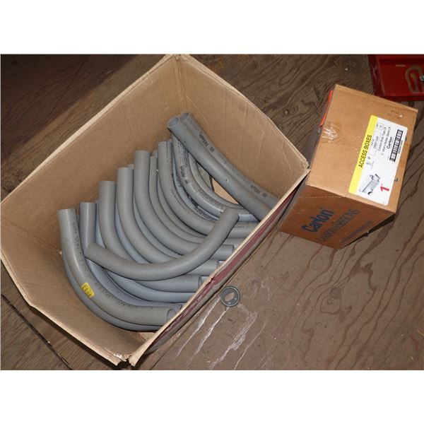 Multiple PW Eagle Conduit Sections & Carlton Access Boxes