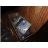 Image 2 : Contents of Shelf: Carlton Blank Outdoor Covers, 20 Amp Outlet Covers, Hardware, etc