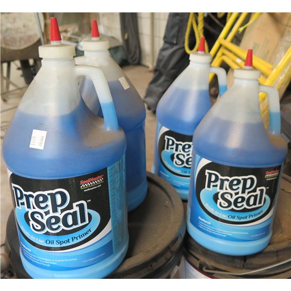 Qty 4 SealMaster M1130G Prep Seal Oil Spot Primer Gallon Bottles