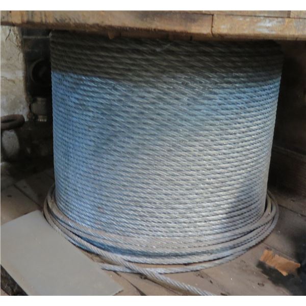 Spool  1/4 Galvanized Wire Rope