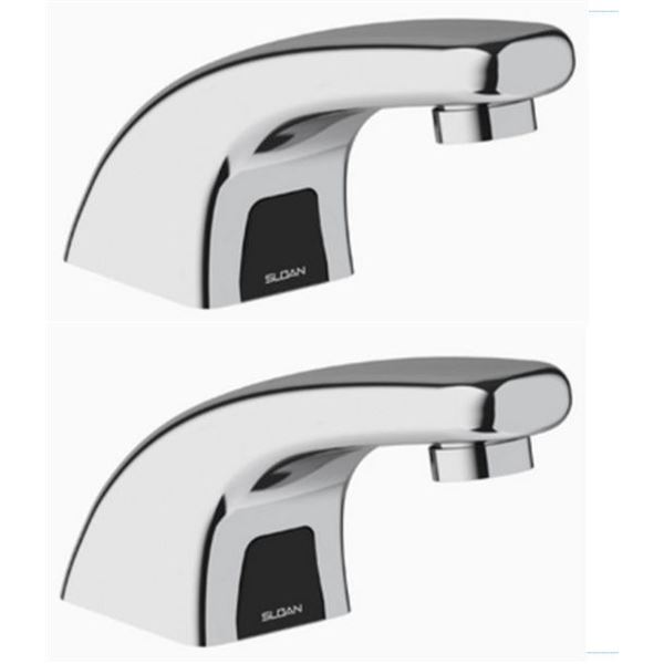 Qty 2 Sloan Optima EBF-615 Sensor Activated Touch-Free Faucet New! Retail $685 Each!
