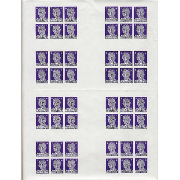 Deutsches Reich -WW 2  Cinderella Postage stamp sheet