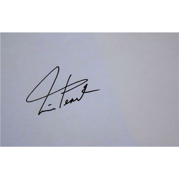 Neil Peart Signature Strip