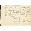 Image 1 : Adela Rogers St. Johns signed note