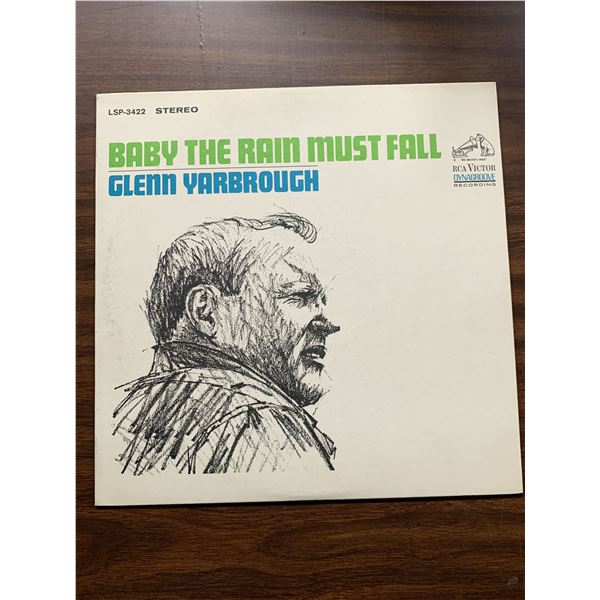 Baby The Rain Must Fall Glenn Yarbrough Album