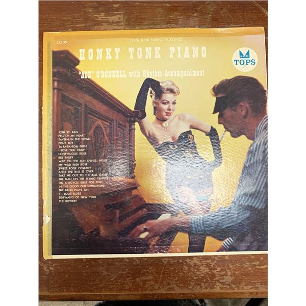 Ace O'Donnell ‎Honky Tonk Piano Album