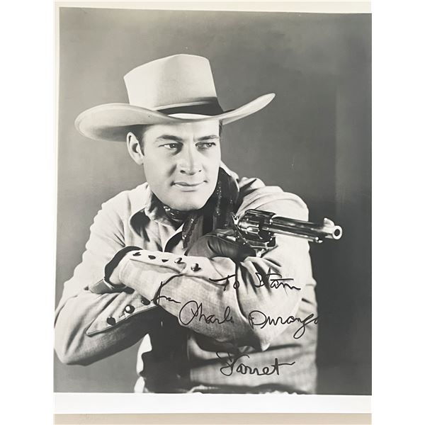 The Durango Kid Charles Starrett signed photo
