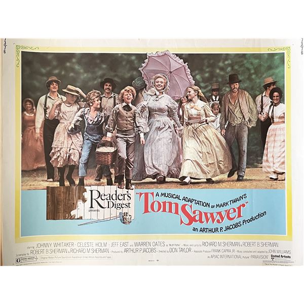 Tom Sawyer 1973 vintage movie poster