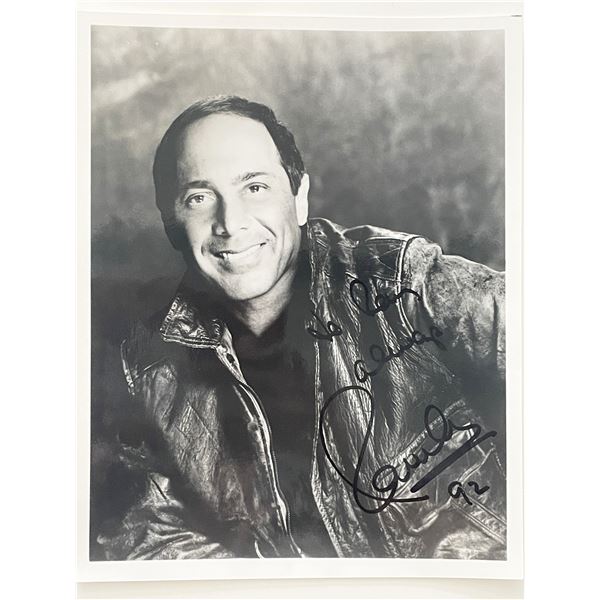 Paul Anka signed photo