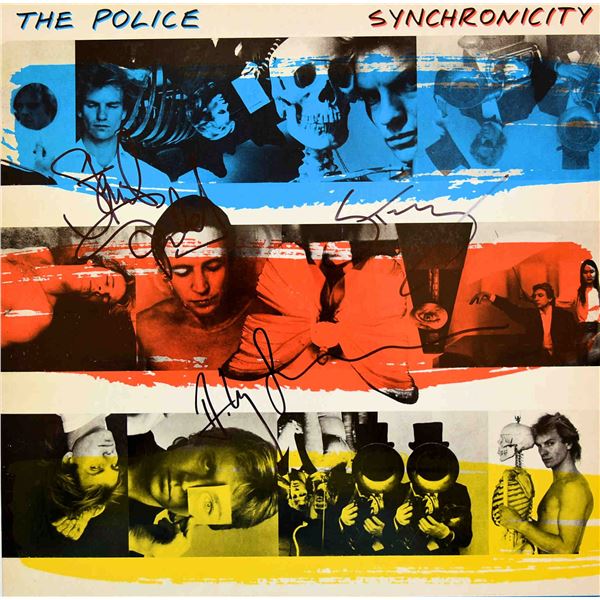 The Police signed Synchronicity album
