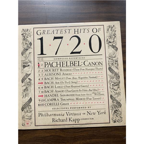 Greatest Hits Of 1720 Album