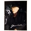 James Coburn signed portrait photo
