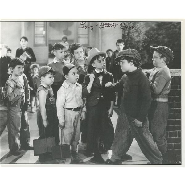 Our Gang Tommy Bond signed photo