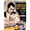 Image 1 : Clark Gable signed sheet music