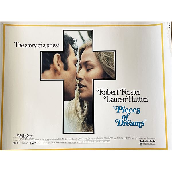 Pieces of Dreams 1970 vintage movie poster