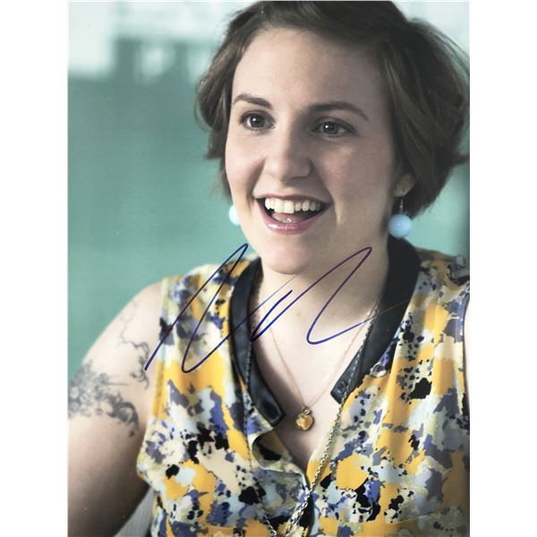 Lena Dunham signed photo