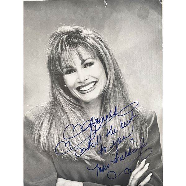 Debbi Fields signed photo