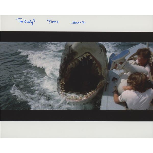 Jaws 2 signed movie photo