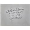 Image 1 : Baseball player Neale Henderson autograph note