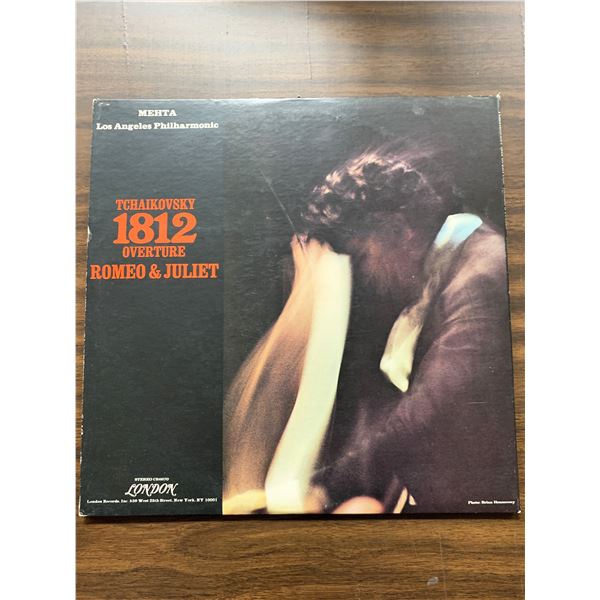 Tchaikovsky 1812 Overture / Romeo And Juliet Zubin Mehta Album