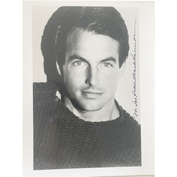 NCIS Mark Harmon signed photo