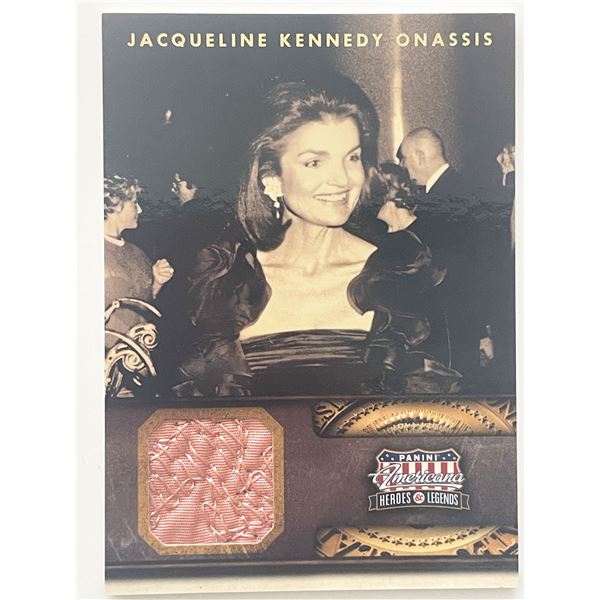 First Lady Jacqueline Kennedy Panini Americana card