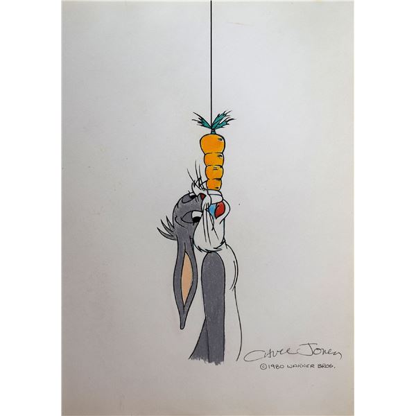 Bugs Bunny sketch signed by Chuck Jones
