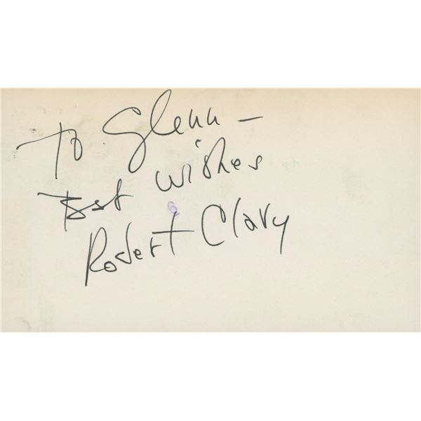 Hogans Heroes Robert Clary signature cut
