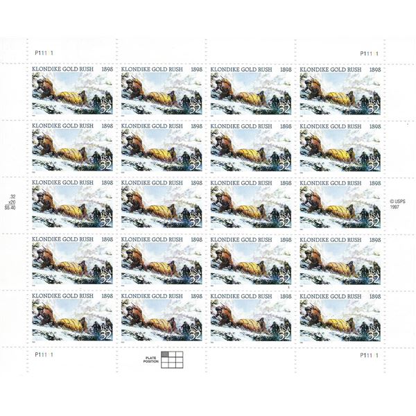 Klondike Gold Rush Stamps