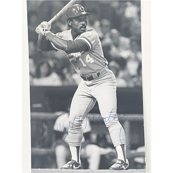 Darryl Motley signed photo post card