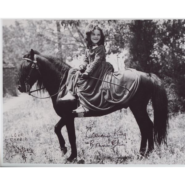 Cammie King "Gone With the Wind" signed movie photo. GFA Authenticated