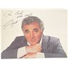 Image 1 : Charles Aznavour signed photo