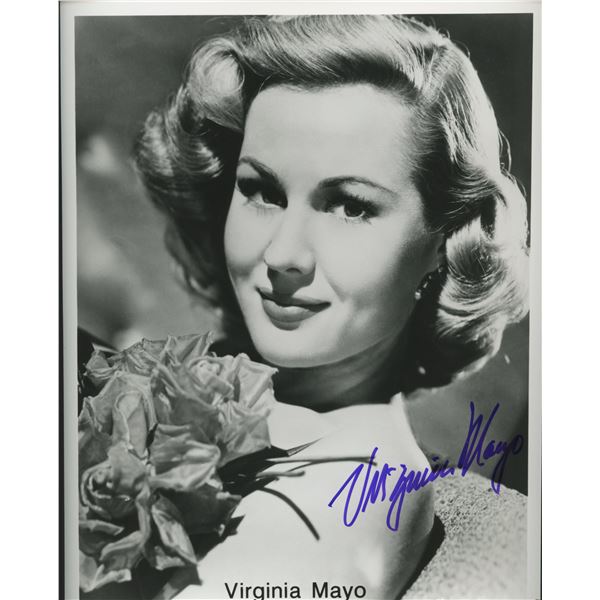 Virginia Mayo signed photo