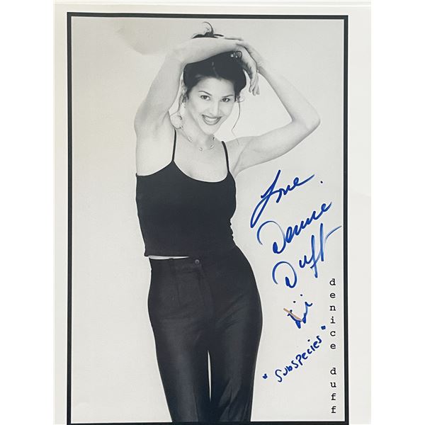 Denice Duff signed photo