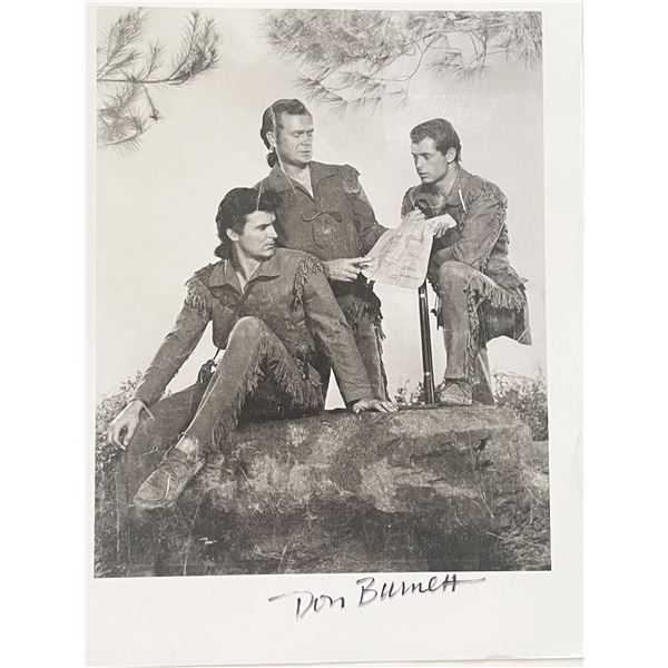 Don Burnett signed photo