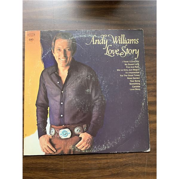 Love Story Andy Williams Album