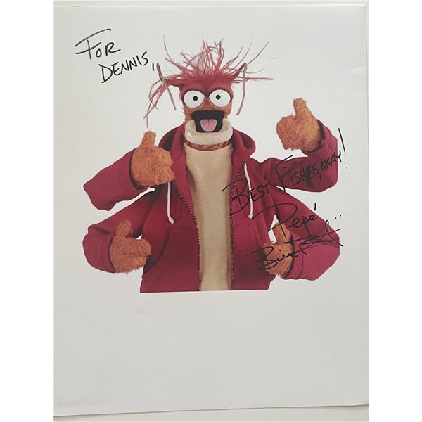 Puppeteer Bill Barretta signed photo