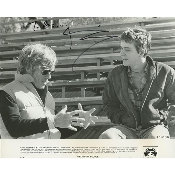 Ordinary People Timothy Hutton  signed movie photo