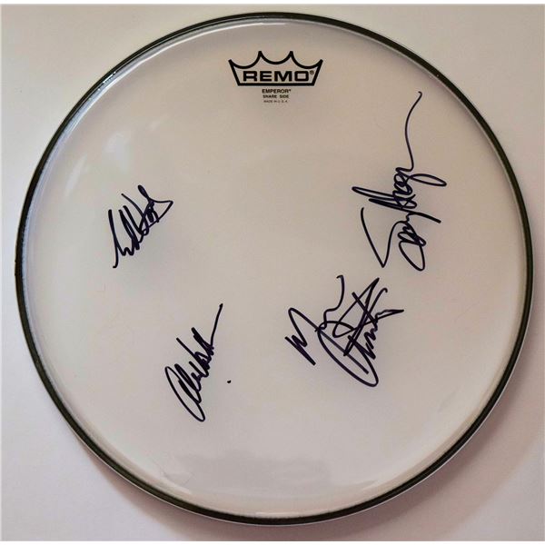 Van Halen signed drum head