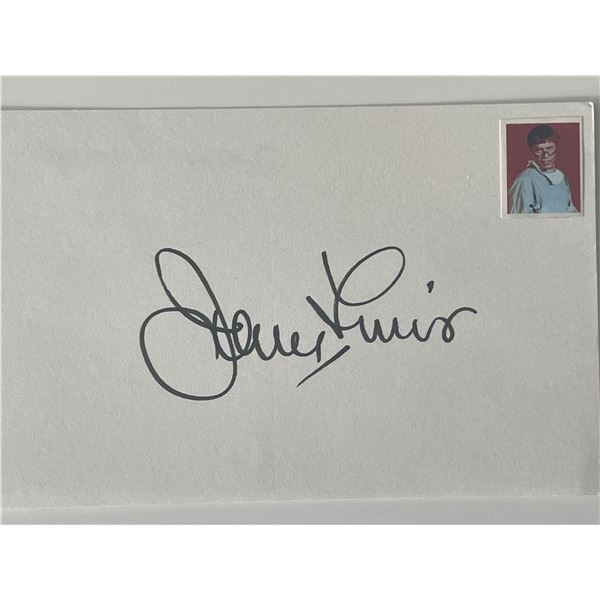 Actor Jerry Lewis autograph note